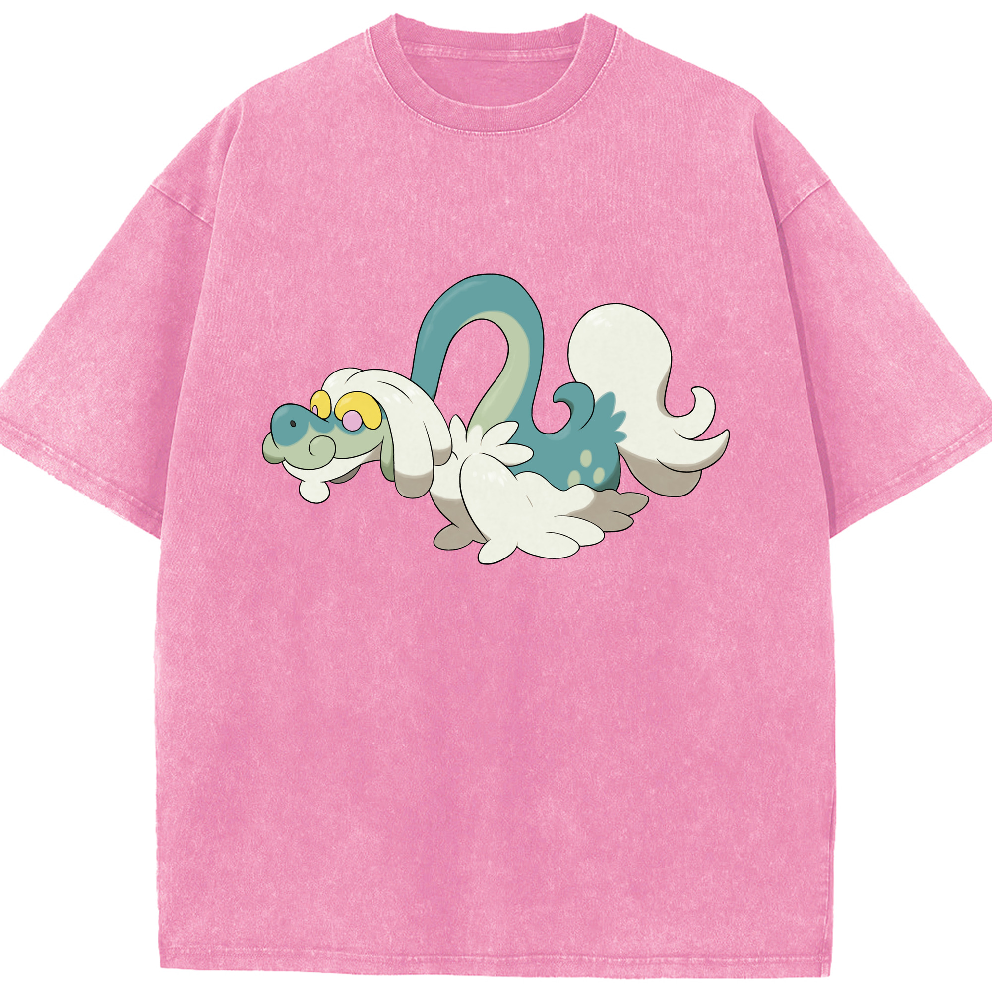 （画像用） ポケットモンスター Pokémon 綿100% ヴィンテージ風 半袖Tシャツ（フロントプリント）